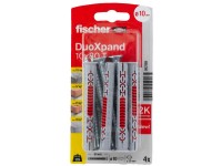 Fischer Langschaftdübel DuoXpand T K NV Ø 10 mm / Länge 80 mm / 4 Stk.