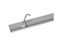 Videx Aufnahmeschiene für Sichtschutz an Doppelstabmatten Verzinkt 120 cm