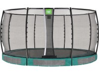 Exit Trampoline enterré Allure Premium Vert Ø 427 cm
