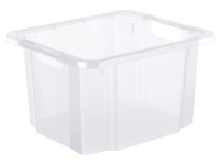 Boîte De Rangement Jumbo Air - 91x48x53 Cm, Toison Respirante Bleue, Hublot Transparent, Fermeture éclair