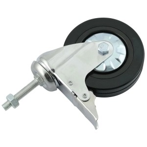 Ruota regolabile EcoFlow del kit di rulli per staffa pannello solare, con freno.