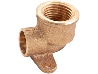 Löt-Wandscheibe 36 mm Rotguss