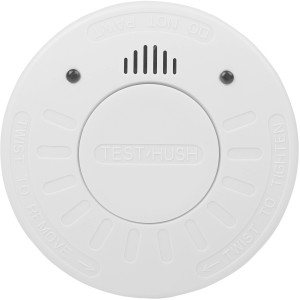 Détecteur de fumée Smartwares blanc avec pile 10 ans et label Q.