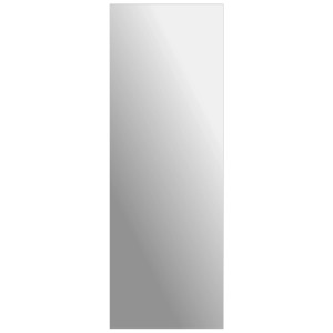 Specchio rettangolare da porta con nastro adesivo per un facile montaggio, ideale per piccoli spazi.