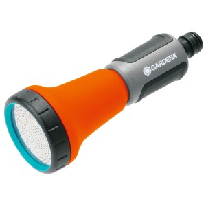 Gardena lancia per irrigazione, arancione/grigio, per irrigare piante in vaso e superfici.