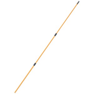Manche télescopique jaune Steinbach en aluminium, 3,6 m, pour accessoires de piscine.