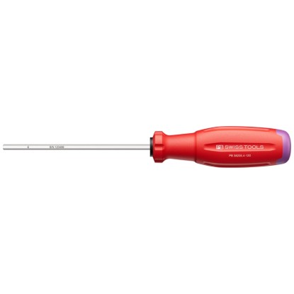 PB Swiss Tools Innensechskant-Schraubenzieher Evo Stahl Rot Gr. 4 / 120 mm