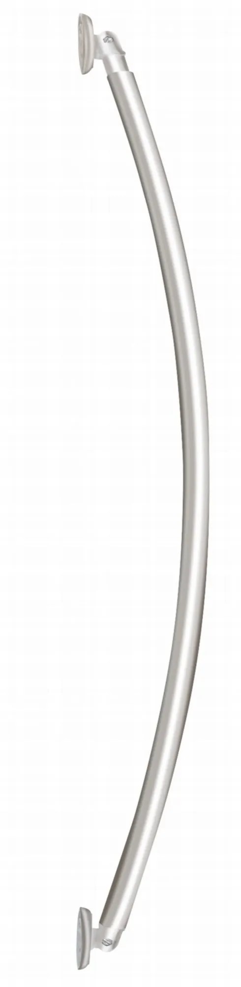 Stick N' Lock Asta Telescopica Per Tenda Doccia, Cromata, Regolabile Da 1295 A 2298 Mm, Con Anelli