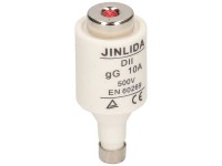 Schmelzsicherung DT II träge / 500 V / 10 A / 5 Stk. Schmelzsicherung DT II träge / 500 V / 10 A / 5 Stk.