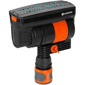 Arroseur oscillant Gardena Pipeline pour un arrosage précis du jardin.