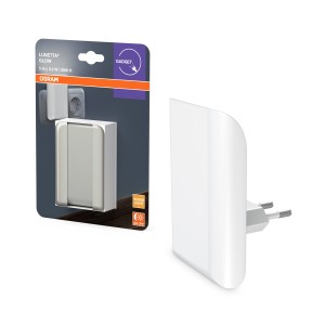 Osram LED Night Light Lunetta Glow, 0.28W, bianco caldo, per presa.