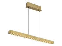 Globo Pendelleuchte Ethan Aluminium Messingfarben 39 W