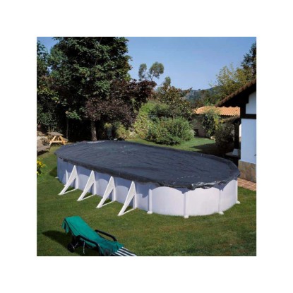 Poolcrew Winterabdeckplane für Stahlwandpool Bornholm
