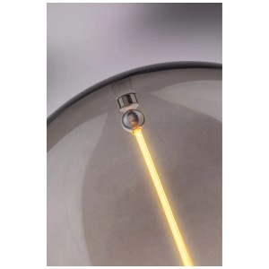 Paulmann LED-Birne E27 Rauchglas, warmweißes Licht, schwebender Faden.