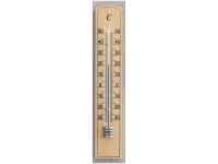 Möller Therm Zimmerthermometer Holz Naturfarben 20 cm