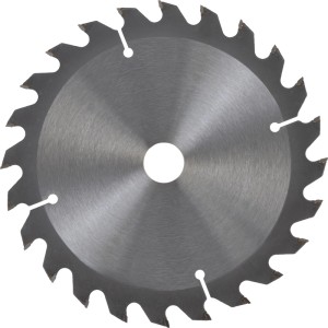 Lame de scie circulaire LUX-TOOLS HM, diamètre 160 mm, 24 dents pour des coupes de bois précises.