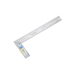 Équerre de menuisier LUX Classic, 300 mm, pour tracer et marquer des angles de 90°.