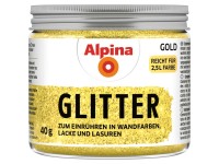 Alpina Wandfarbenzusatz Glitter Gold 40 g Alpina Wandfarbenzusatz Glitter Gold 40 g