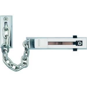 Chaîne de porte en acier Abus SK66 N SB, sécurité de porte pour maisons et appartements.