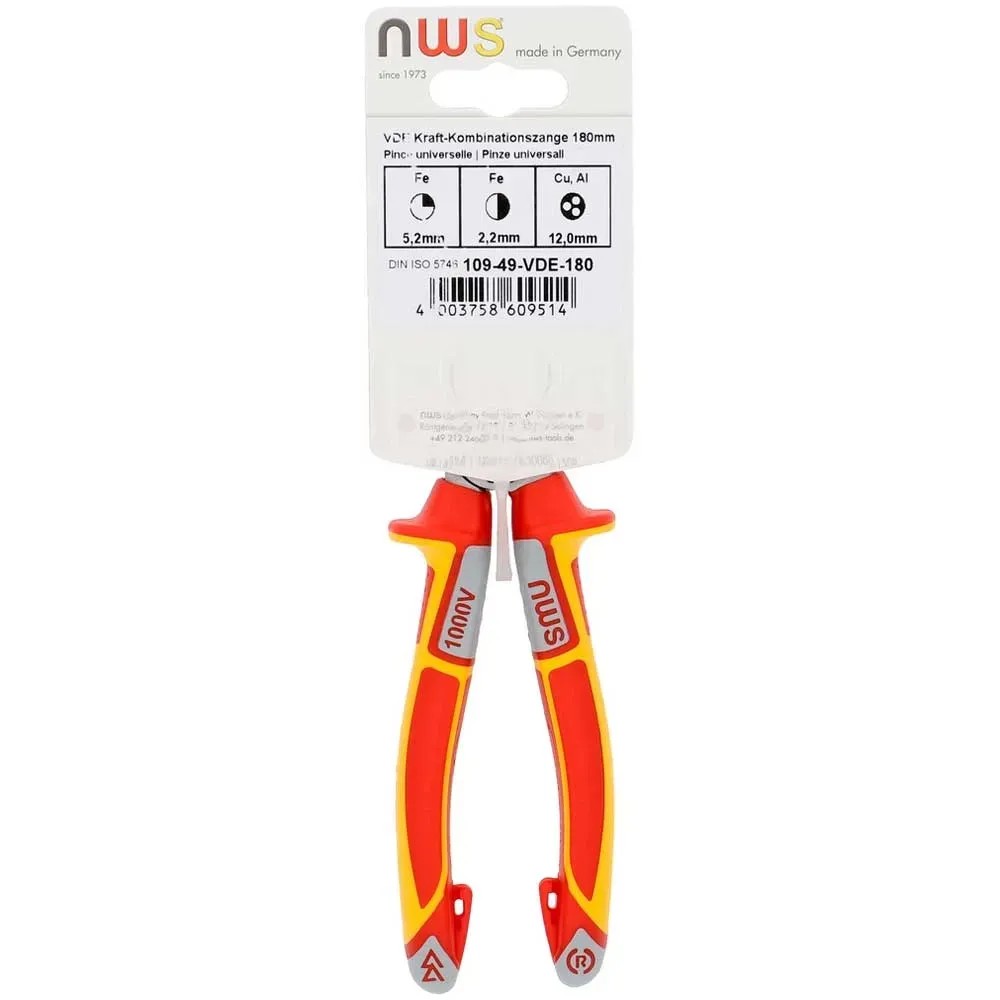 Pince universelle universelle VDE Cr.V 180mm | Leroy Merlin Pince universelle universelle VDE Cr.V 180mm | Leroy Merlin