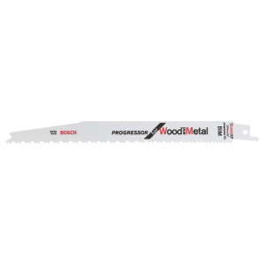 Lama per seghetto alternativo Bosch S 3456 XF Progressor per legno e metallo.