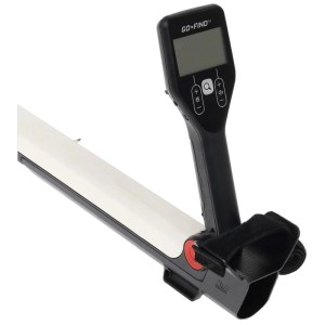 Détecteur de métaux Minelab Go-Find 11, conception légère avec écran et repose-bras.