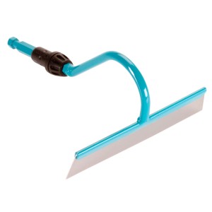 Zappa per barbabietole Gardena combisystem, larghezza 18 cm, metallo blu, senza manico.