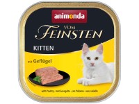 Vom Feinsten Katzen-Nassfutter Kitten Geflügel je 100 g / 32 Stk.