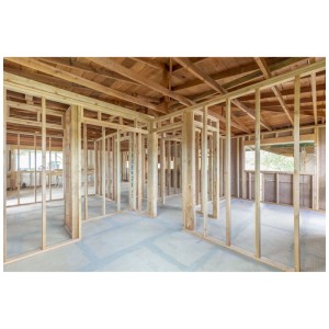 Holzrahmenbau mit Fichte/Tanne Universalschalbrettern für Innenwände und Decken. Ideal für Dach- und Innenausbau.