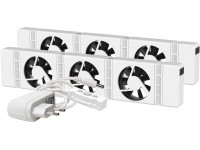 SpeedComfort Ventilatore per radiatori da 75 - 120 cm set doppio