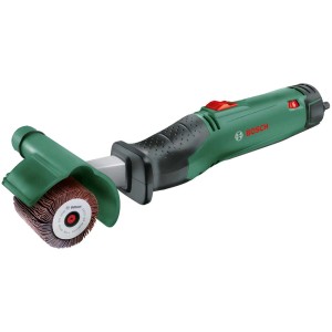 Rouleau abrasif Bosch Texoro : Ponceuse verte pour poncer le bois et le métal.