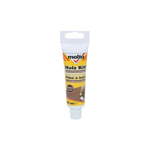 Tube Molto Holz Kitt Mahagoni 50ml für Holzreparaturen innen und außen.