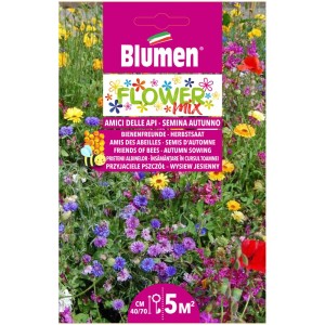 Semi autunnali amici delle api per 5 m²: Mix di fiori ricchi di polline.