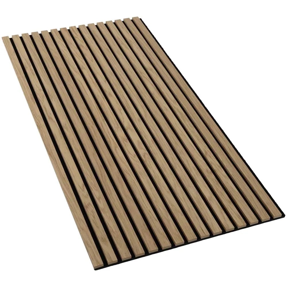 obiページ Denpanels Akustikpaneel MDF Eiche Natur Braun 120 x 60 cm