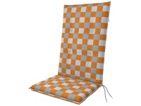 Doppler Auflage Hochlehner Living D.4902 kariert 48 x 119 cm / Stärke 6 cm