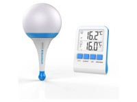 Steinbach Solarleuchte mit Funk-Thermometer