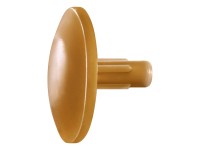 Spax Capuchons décoratifs pour Spax avec tête percée Marron fauve 25 pcs