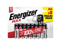 Energizer Max Alkaline Mignon Batterie AA 8 Stk.