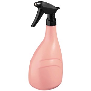 Pulvérisateur Geli Eden, rose tendre, 0,9 l, avec buse en laiton noir pour l'entretien des plantes.