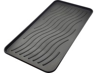 Abtropfschale für Schuhe Schwarz (HxBxT) 2 x 78 x 38 cm