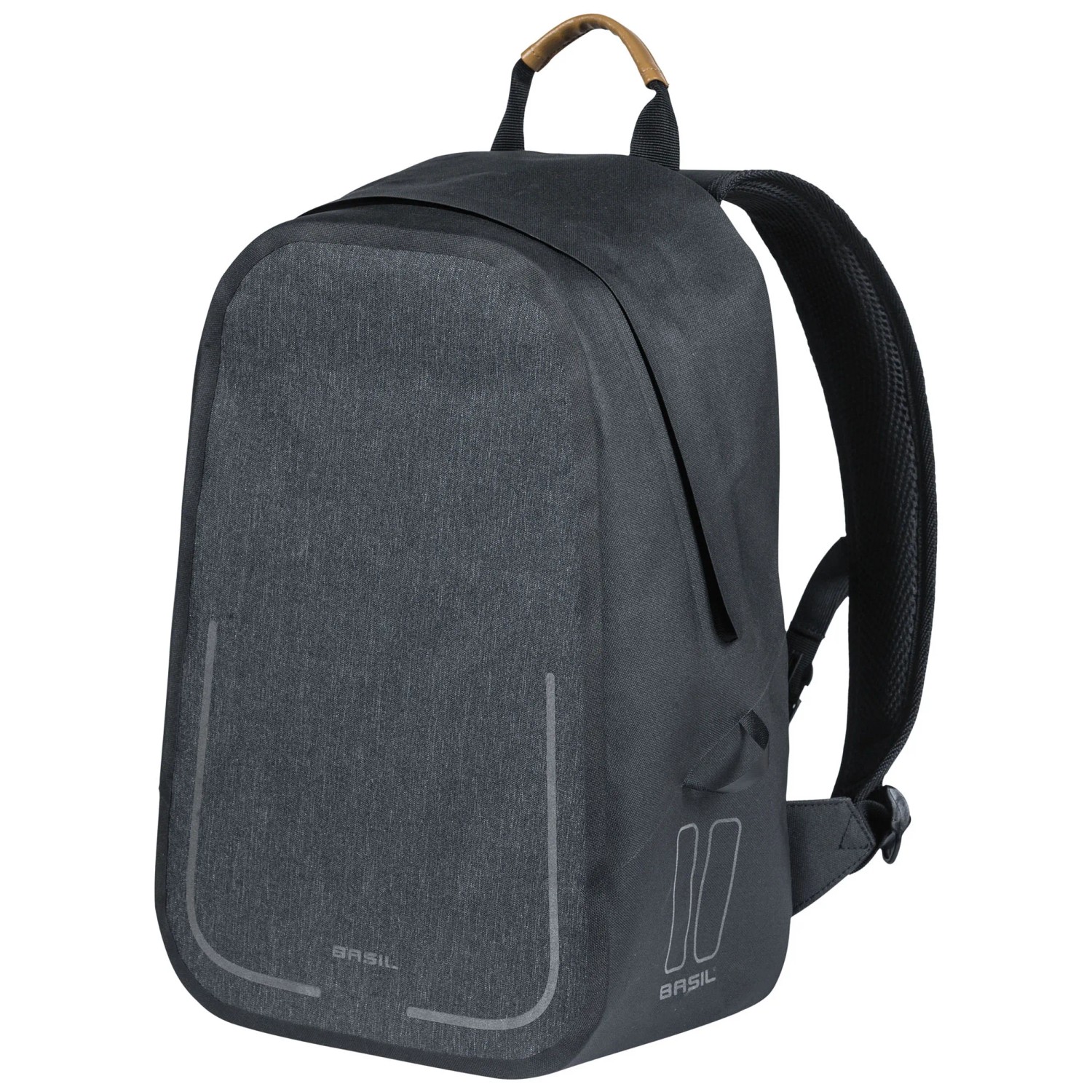 Basil Urban Dry Fahrradrucksack Charcoal-Grau 18 l
