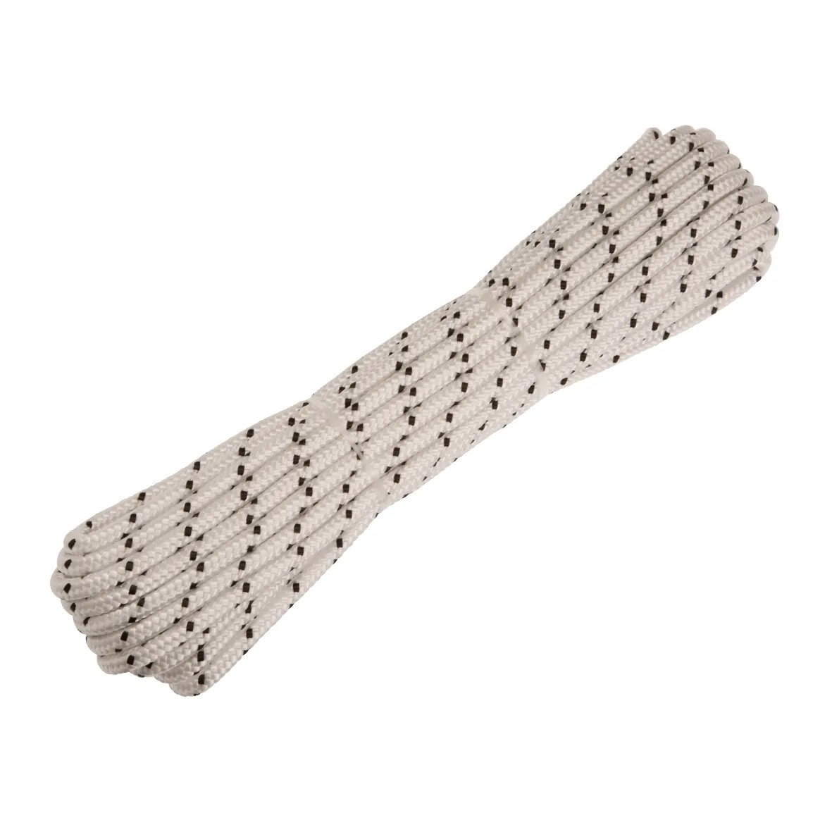TRECCIA POLIPROPILENE GIALLO/NERO 100 m 3 mm PER VENEZIANE PORTATA 15