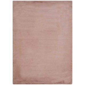 Tappeto moderno Loano color rosa antico (160x230 cm) per un'atmosfera accogliente.