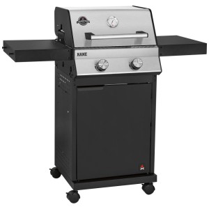 Jamestown Barbecue gas Kane 2 bruciatori griglie modulare 107 x 117 x 53 cm