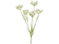 Mica Kunstblume Daucus Carota Polyester Weiss 81 cm