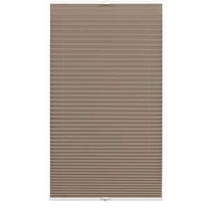 Gardinia Plissé Concept lumière du jour, 50x130 cm, taupe. Store plissé opaque et translucide.