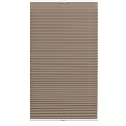 Gardinia Store plissé Concept lumière jour polyester Taupe 50 x 130 cm