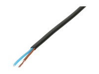 Cavo TDLF H03VVH2-F Nero 2 x 0,75 mm² lunghezza 5 m