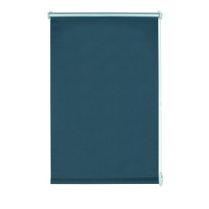 Gardinia EasyFix Store Enrouleur Thermo, 60x150 cm, Ardoise : Store occultant bleu foncé.