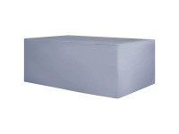 Beliani Regenschutzhülle Chuva Grau (HxBxT) 35 x 205 x 70 cm